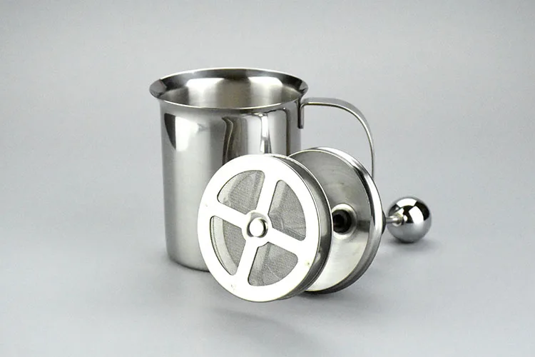Новинка, Кофеварка Nespresso Keurig, 400 мл, нержавеющая сталь, двойная сетка, вспениватель молока, сливочник, кухонный инструмент