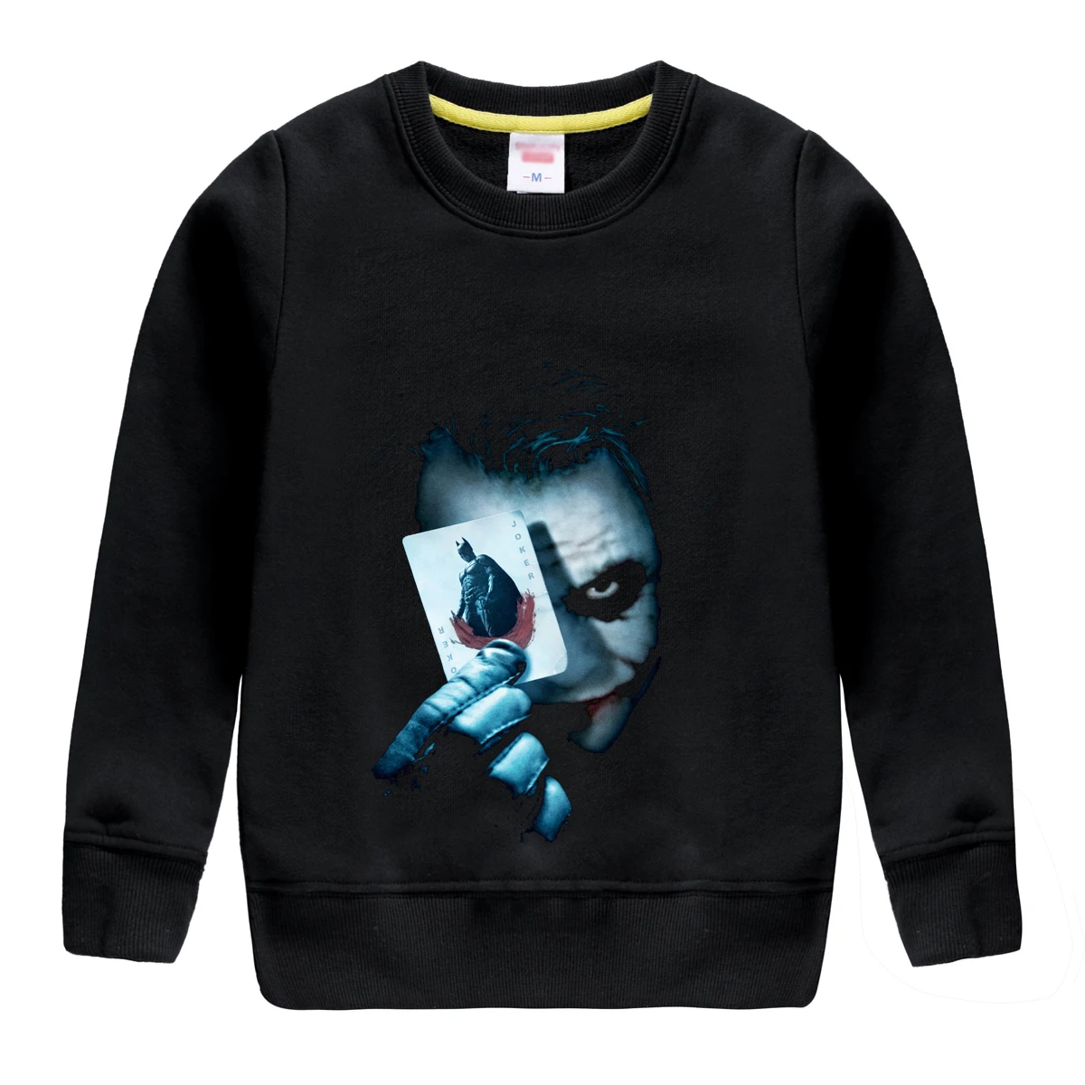 Весна Осень 2018 Детский свитшот для мальчиков Джокер хит футболки Винтажный Фильм