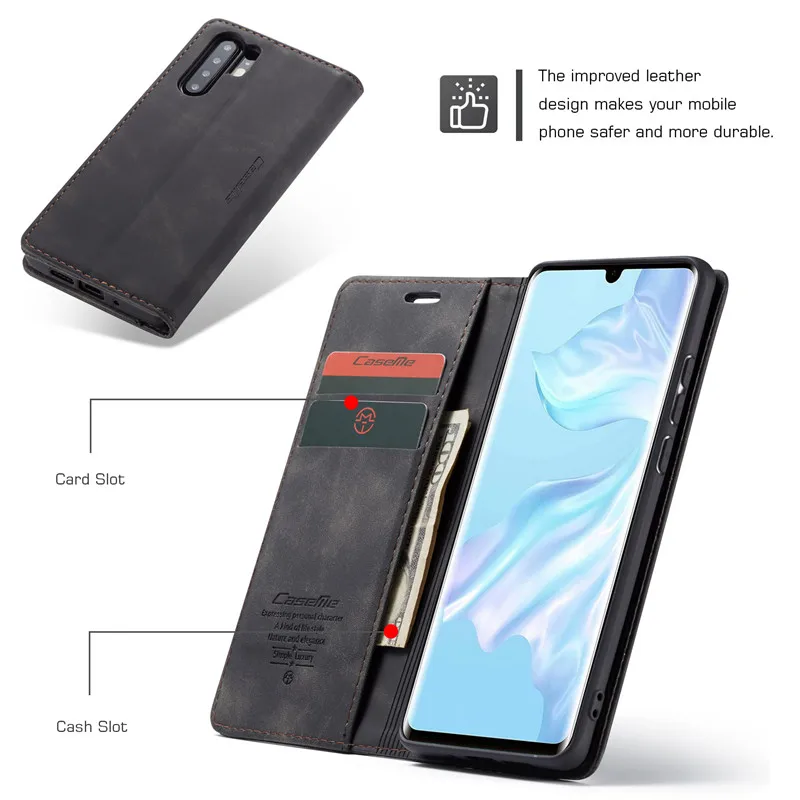 Чехол книжка с магнитной застежкой для Huawei P30 Pro P20 Lite|Бамперы| |