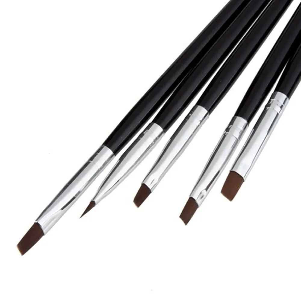 Профессиональные окрашенные ногти крючок ручка для дизайна ногтей кисти