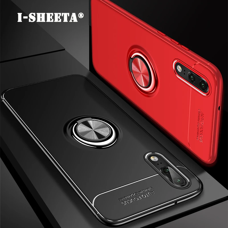 Для Huawei P20 Pro Lite P20Pro 360 магнитный кронштейн на присоске палец кольцо металлический