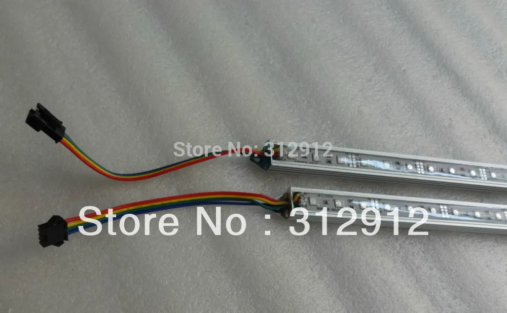 IP68 Алюминий Led RGB цвет Жесткая полоска водить 60leds длиной 1 м DC12V вход|led spec|ip68led craft |