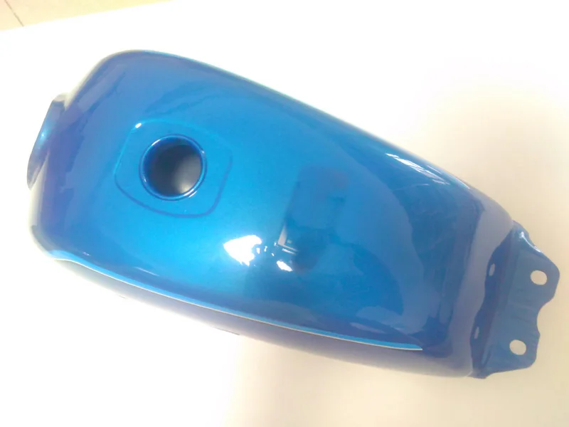 Мотоцикл синий Топливо Газ бензин танк с крышка замка для Suzuki AX100 1 шт.