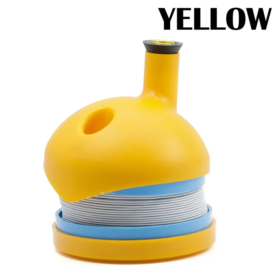 Yellow 1 шт. творческий Гибкая складной Пластик курительные трубки табака сигареты трубы Портативный гусеницы Дизайн - Цвет: Yellow
