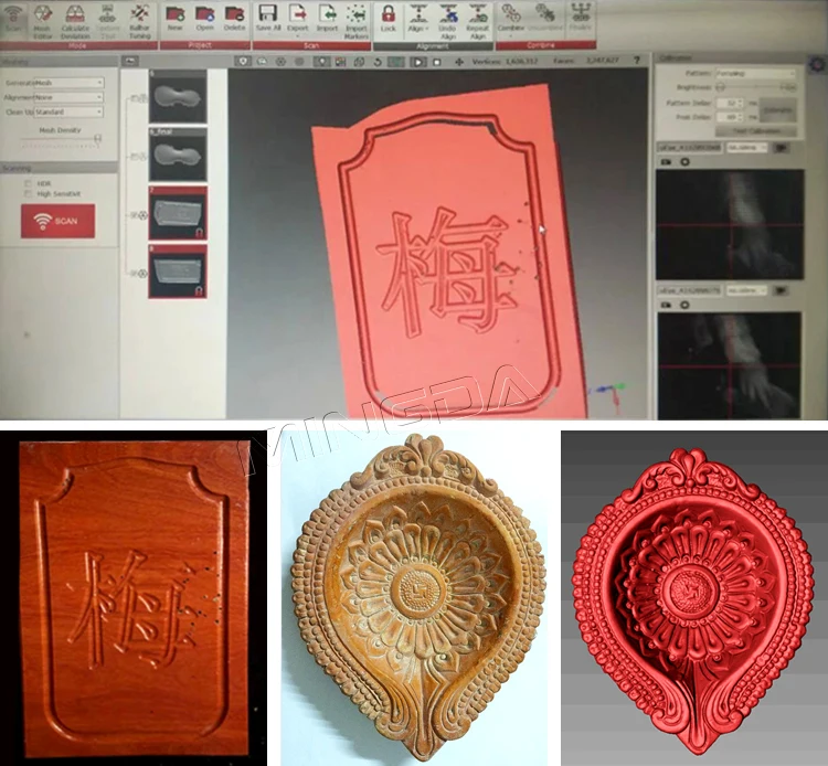 Промышленный 3D сканер высокая точность быстрое сканирование профессиональный