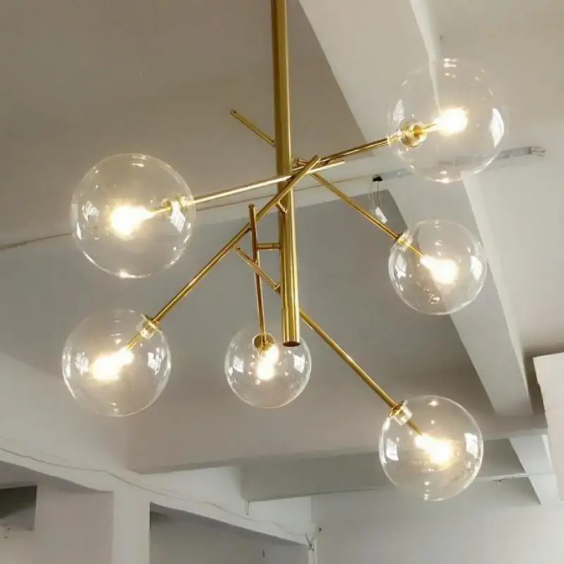 Regron кантри потолочное освещение американский классический стиль стеклянная