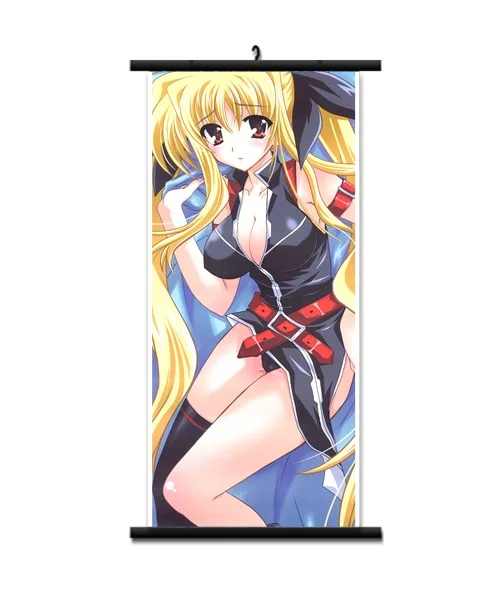 19 November update аниме Волшебная Девушка Лирический Nanoha Harlaown& Arisa& Takamachi домашний декор настенные прокрутки Декоративные плакаты с картинками - Цвет: 19
