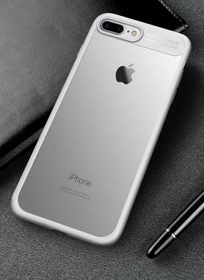 MCDODO чехол для телефона для iPhone X, 8, 7, 6, 6s Plus, роскошная защита для смартфона, прозрачный защитный чехол для мобильного телефона, чехол для iPhone