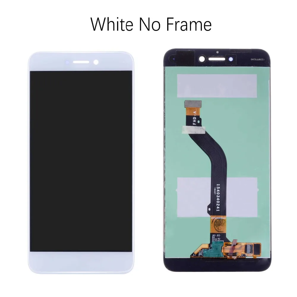 Дисплей для HUAWEI Honor 8 Lite PRA-TL10 LCD в сборе с тачскрином на рамке 5.2'' белый золото черный синий