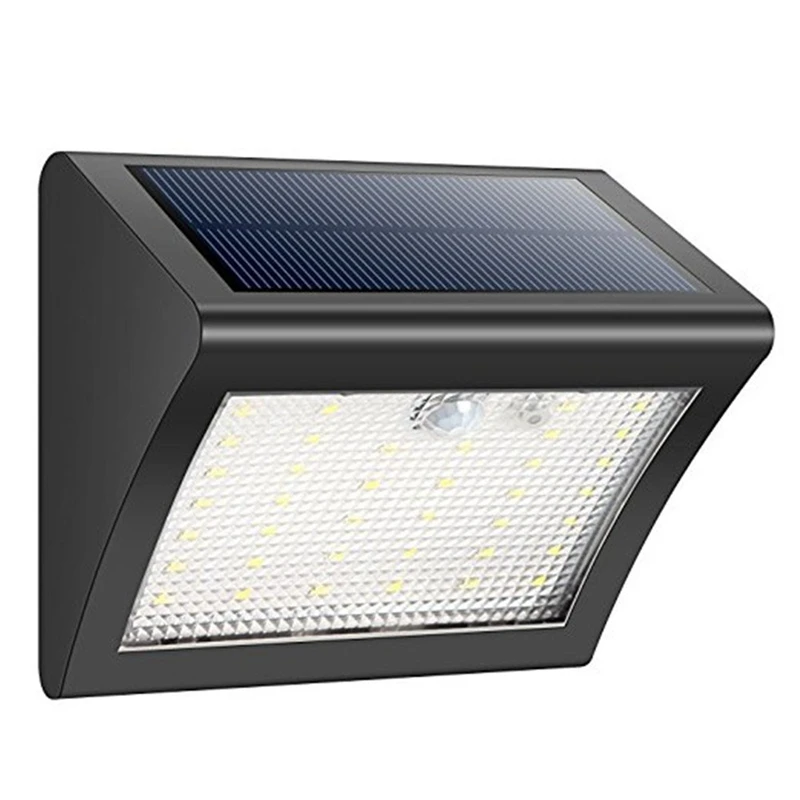 SHGO 2018 новый Солнечный свет Водонепроницаемый Открытый Сад 38LED датчик движения