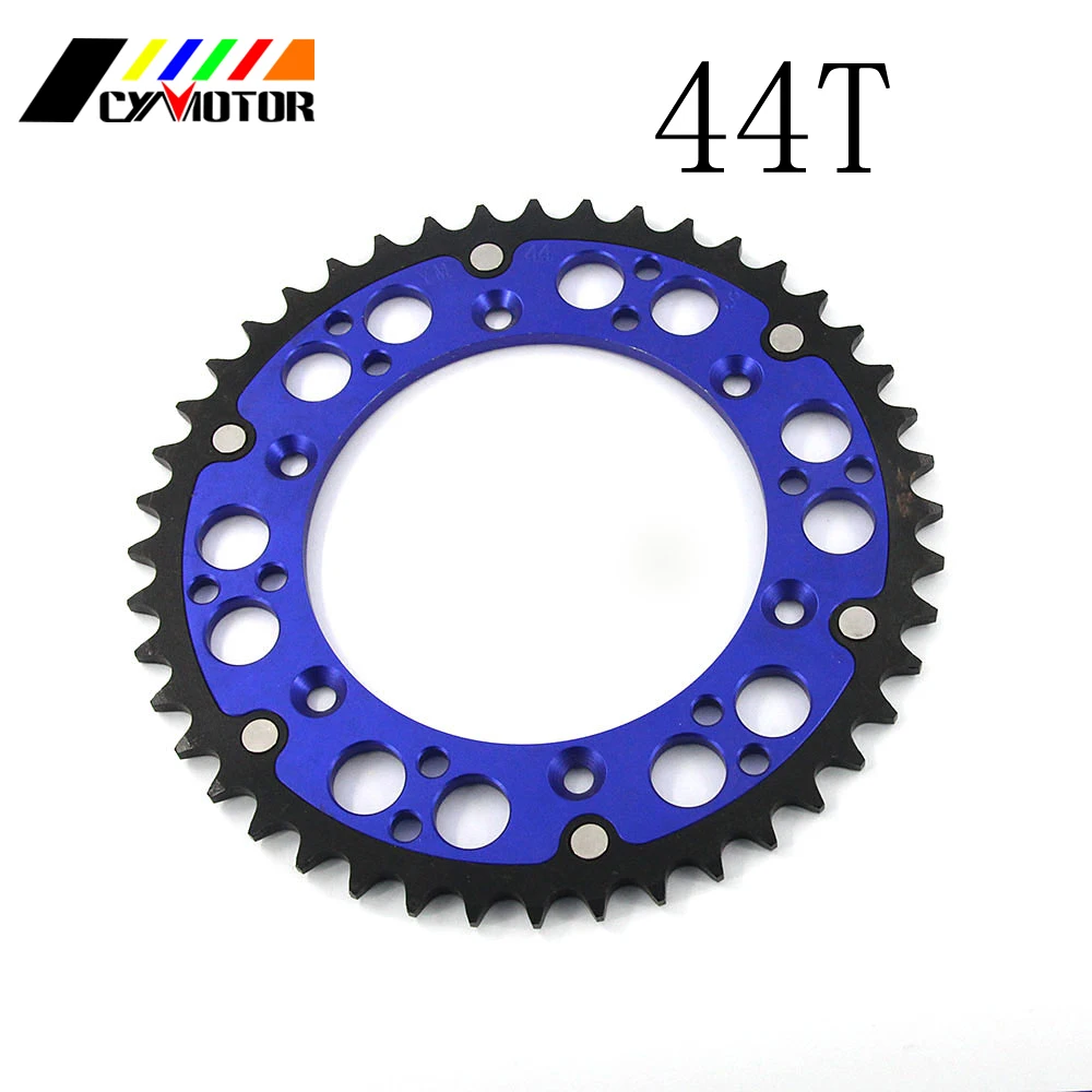 Мотоцикл, 44, 46, 47, 48, 49, 50, 51, 52, Модель сзади звездочки для YAMAHA YZ125 YZ250F WR250F WR450F YZ YZF WR WRF 125 250 426 450 - Цвет: Армейский зеленый