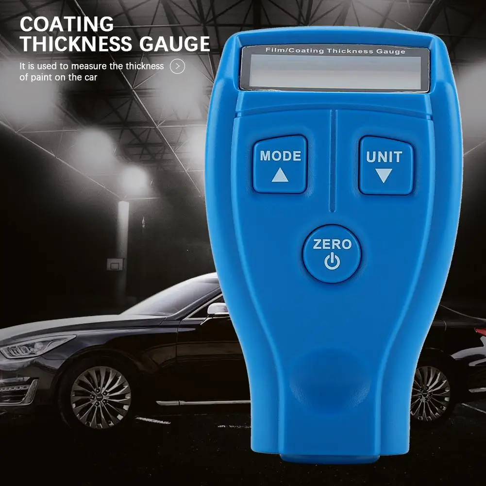 GM200A ЖК цифровой толщиномер автомобильная краска измеритель толщины покрытия