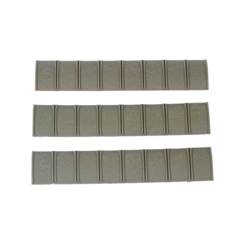3 шт./упак. 6,2" клетчатый Железнодорожный Handguard Обложка Черный Темно-земля, зеленый Weaver крепление