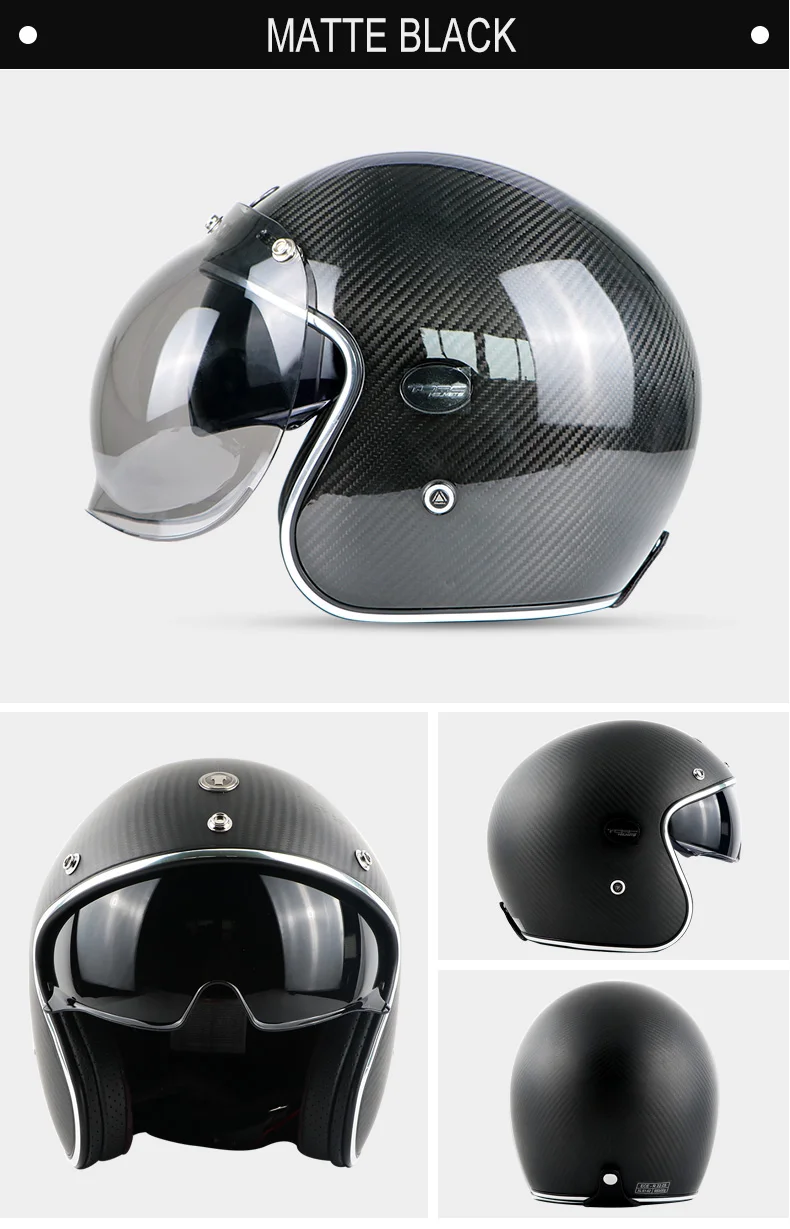 TORC углеродного волокна moto rcycle шлем пузырьковый козырек мотоциклетный шлем moto cross jet Ретро capacete внутренний козырек moto ECE