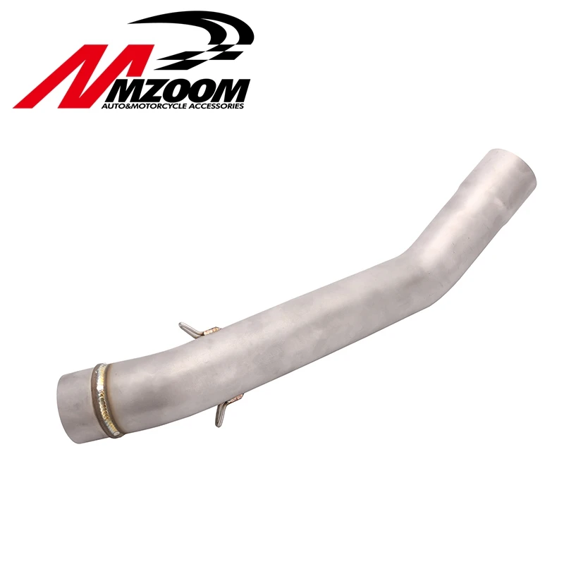 Free shipping Motorcycle stainless steel middle of the exhaust pipe For Kawasaki Z750 ZR750 | Автомобили и мотоциклы