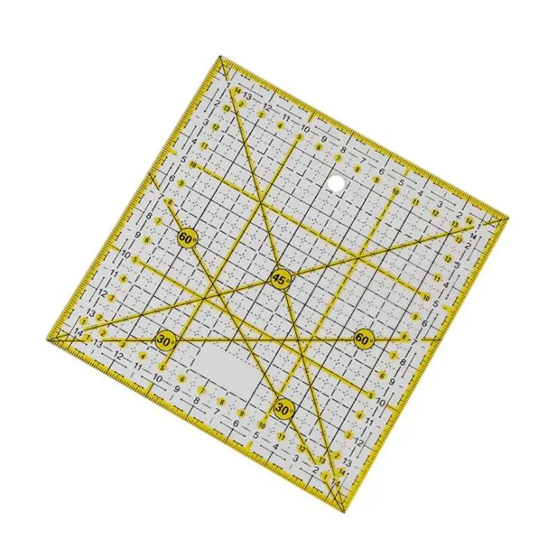 2 шт. Лоскутная линейка стеганые инструменты ручной работы швейные акриловая