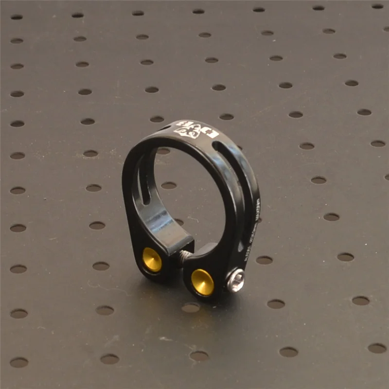 DA BOMB MARK2 зажим для велосипедного седла 34,9 мм CNC обработанный одноболтовый дизайн - Цвет: Черный
