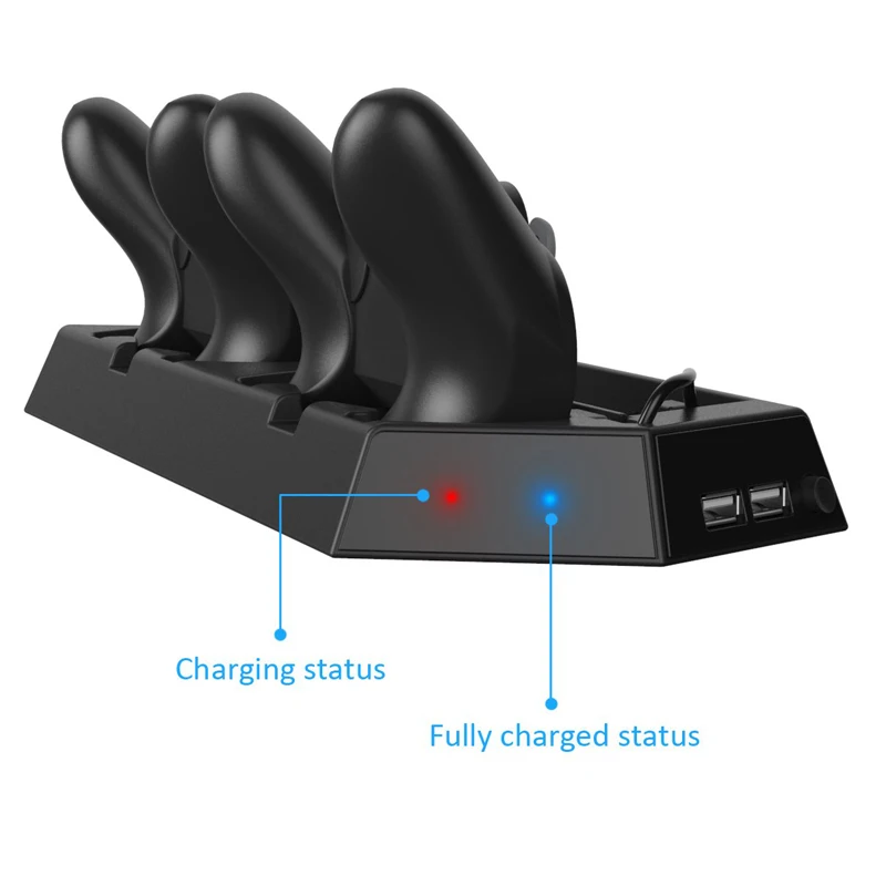 JKING игра консольная стойка для PS4 Slim консоли вертикальная игровая док-станция с