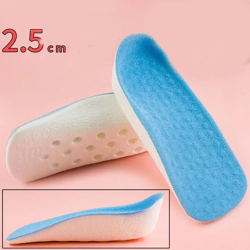 1 пара новинка унисекс увеличивающая рост ортопедическая стелька подъемная