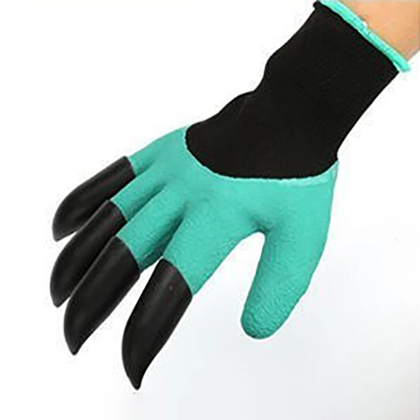 1 пара сад Водонепроницаемый защитные перчатки для копки посадки бытовой