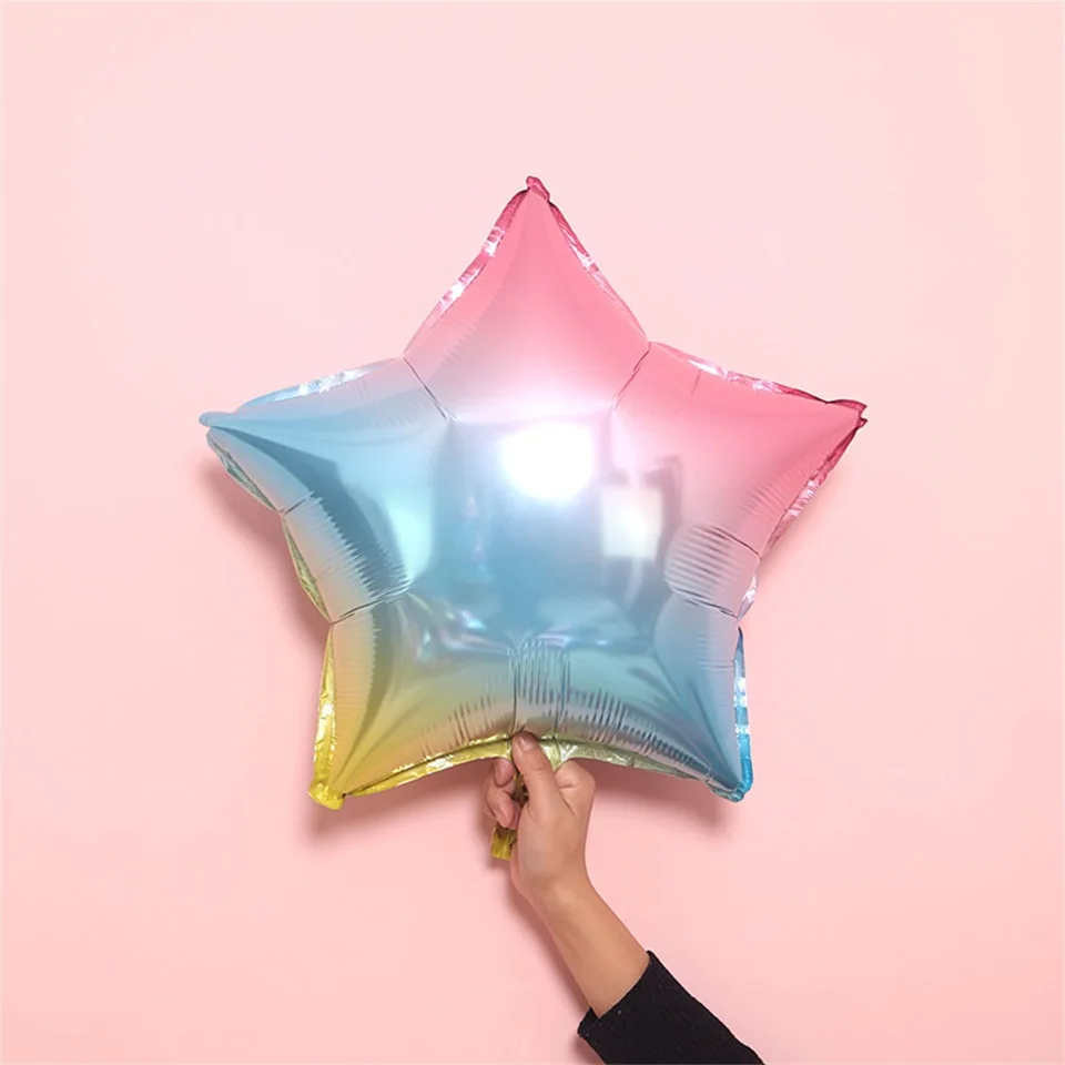 Tronzo Фольга номер Шар 32 inch день рождения шары Радуга Шары Сердце Звезда 1 шт День