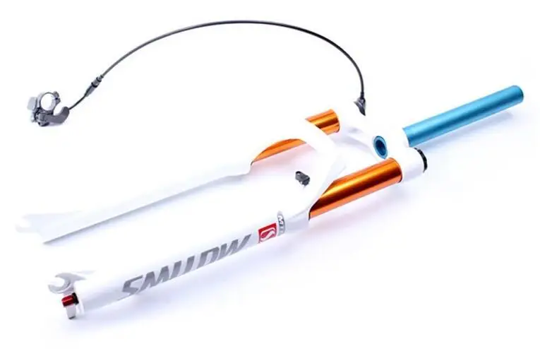 Дисковый тормоз алюминиевый 26 дюймов MTB пневматическая подвеска shox Велосипедная вилка MTB пневматическая амортизационная часть