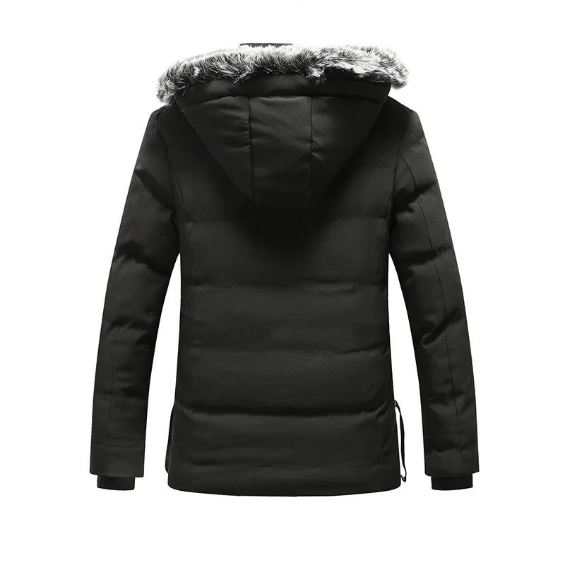 Новинка 2018 мужские зимние парки куртка Campera Parka Hombre Мужская одежда Свободное