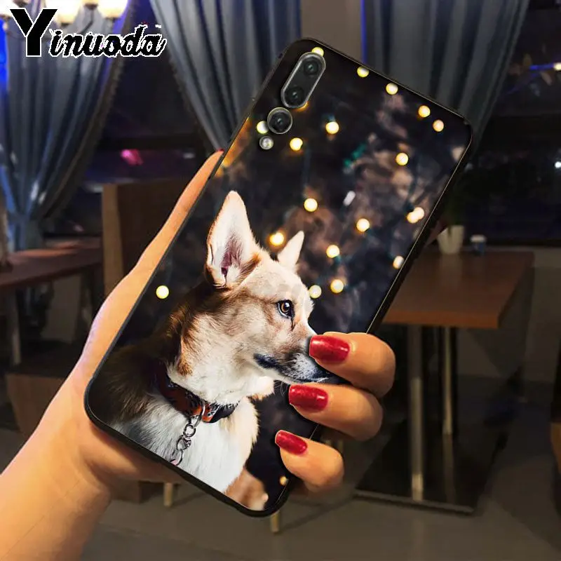 Новый Силиконовый мягкий чехол Yinuoda corgi для Huawei honor 8x 7a P20Lite P10 Plus Mate10Lite Mate20 P20 Pro nova 3i