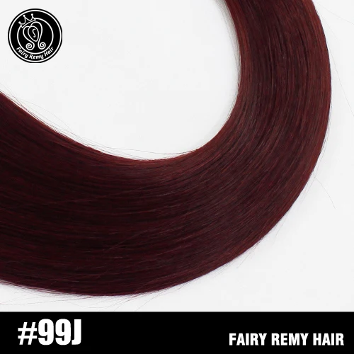 # 99J Сказочные волосы remy, 100 г/шт., настоящие европейские Прямые Натуральные кудрявые пучки волос, 16 дюймов, платиновый блонд, волосы Remy для наращивания - Цвет: # 99J
