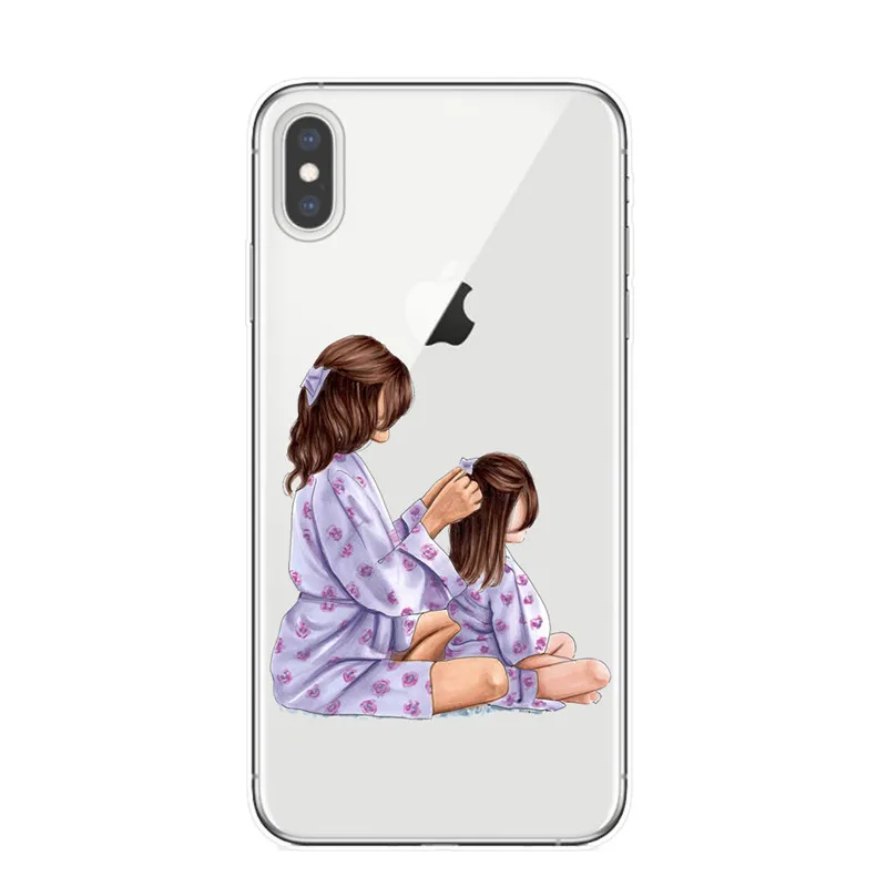 T5151 Модный мягкий термополиуретановый чехол для iPhone 11 Pro XS Max X XR 8 8Plus 7 6 6S Plus 5S SE силиконовый женский чехол для телефона - Цвет: T5151