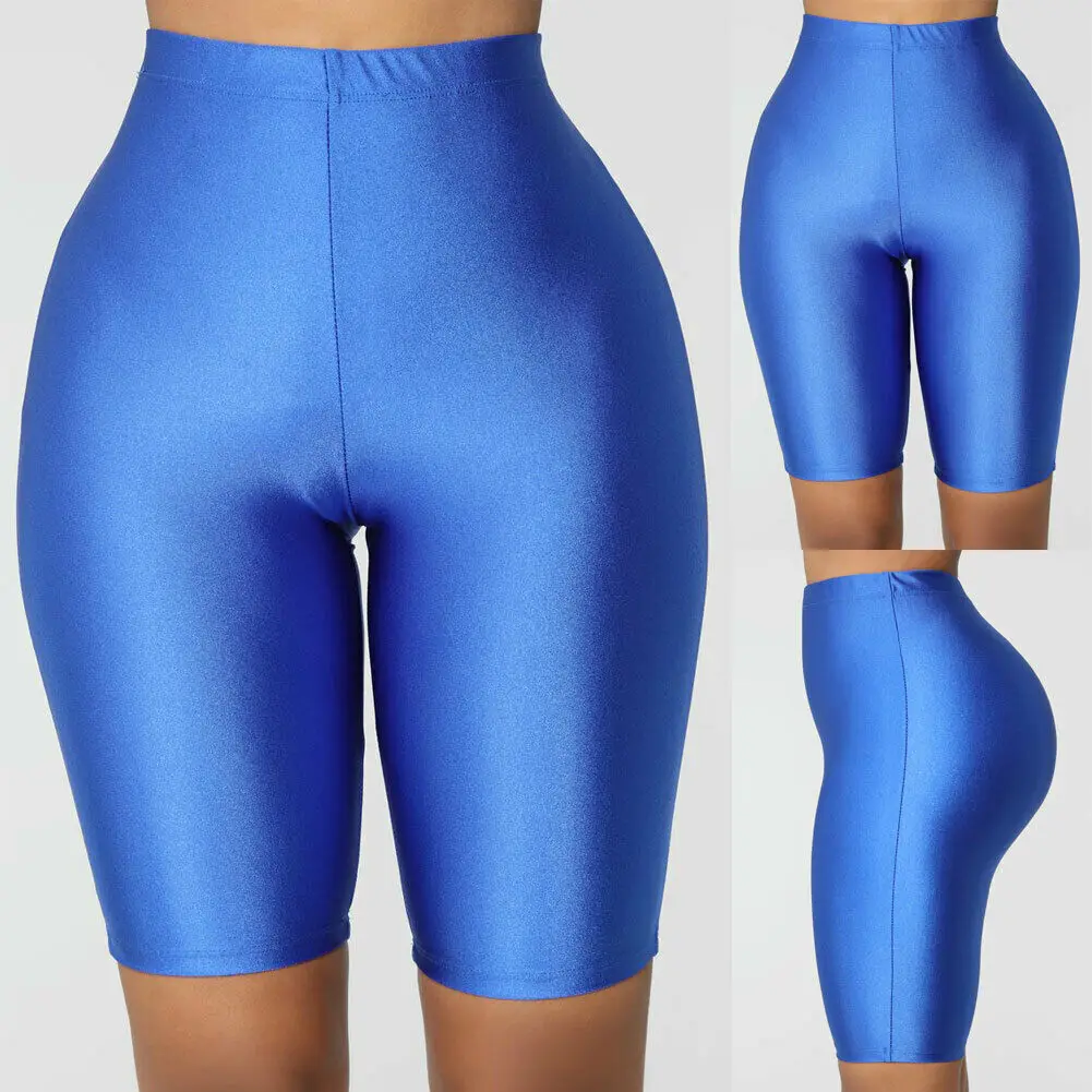 Модные женские велосипедные шорты для йоги танцевальные спортивные леггинсы