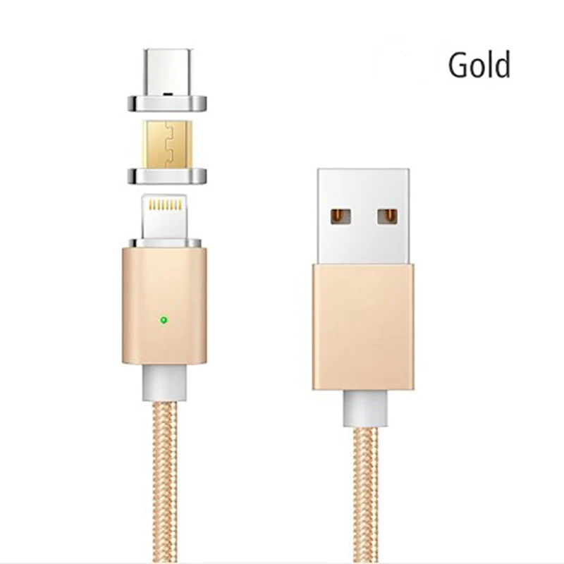 Умные кабели для быстрой зарядки три в одном кабель передачи данных с магнитной