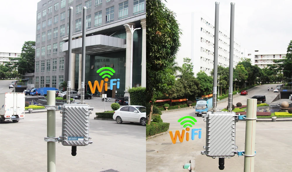 300 Мбит/с наружный беспроводной роутер CPE Wifi ретранслятор 500 МВт WiFi усилитель