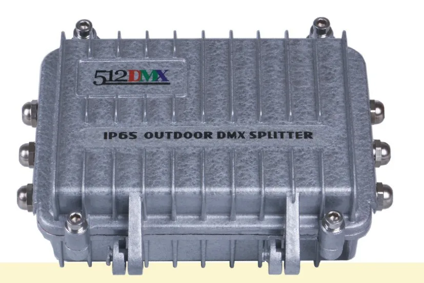 Водонепроницаемый наружный сплиттер DMX 1 вход 4 выхода стандартный выход сигнала
