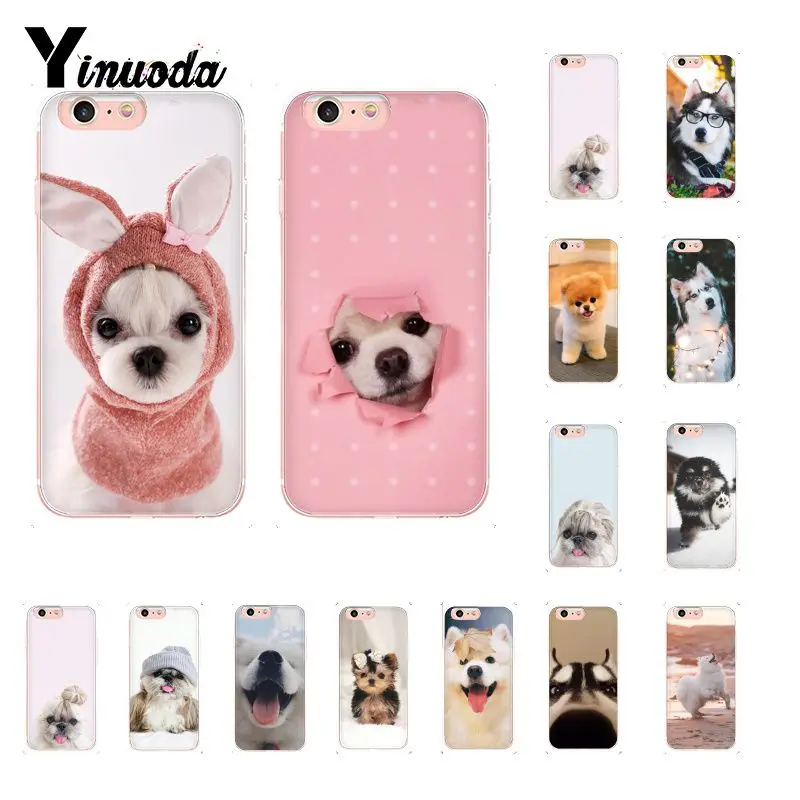 Новый прозрачный чехол Yinuoda для iPhone 5 5Sx 6 7 7plus 8 8Plus X XS MAX XR 10|Чехлы-накладки| |