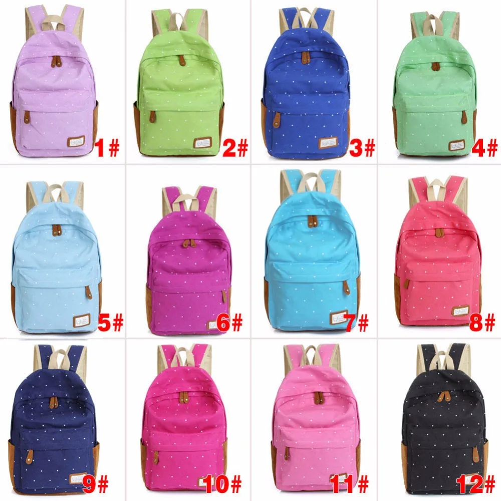 Холщовый Рюкзак для женщин школьные ранцы девочек-подростков сумки учеников