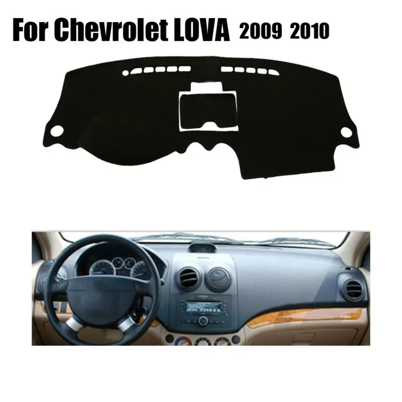 Чехлы для приборной панели автомобиля коврик Chevrolet LOVA 2009 2011 левый аксессуары