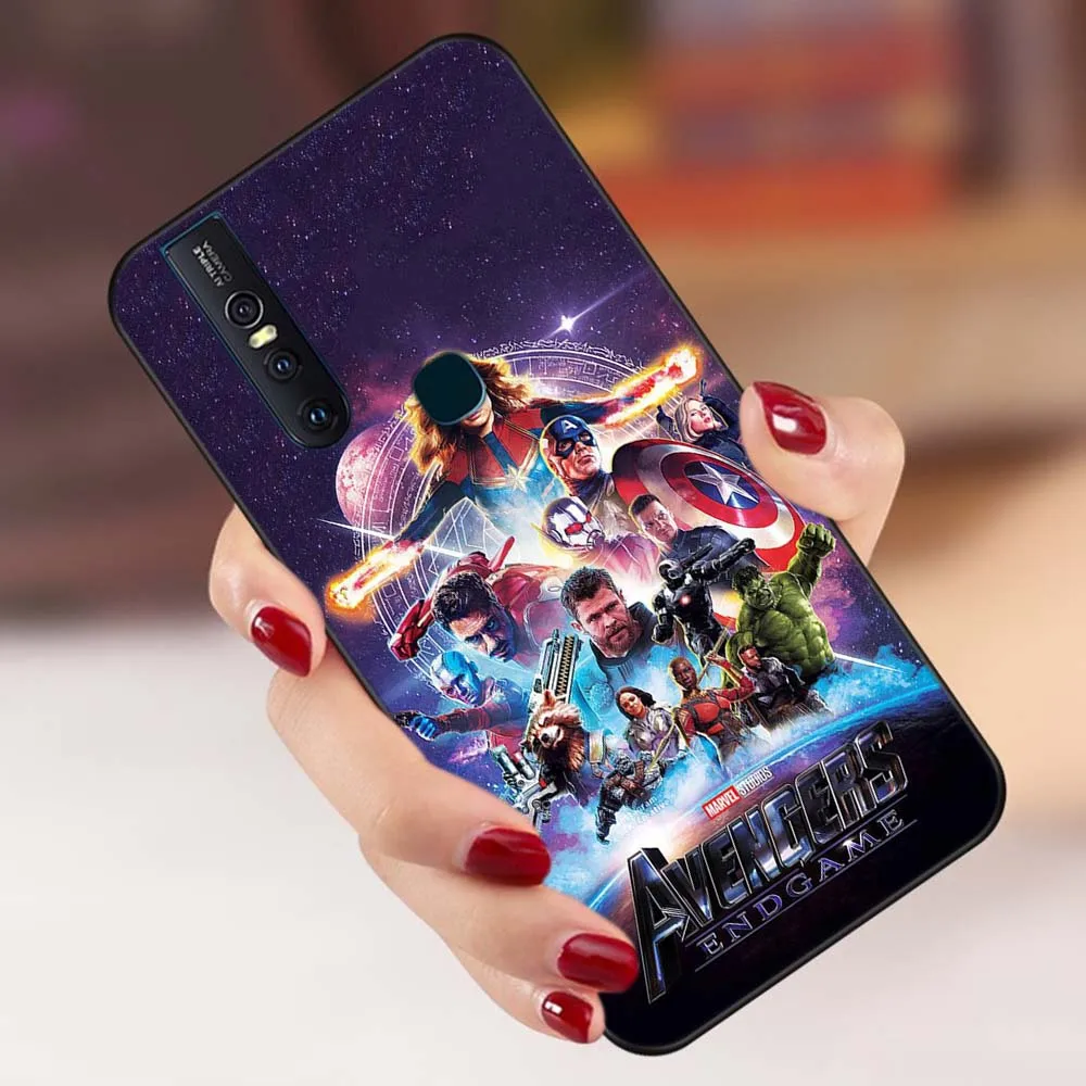 2 WEBBEDEPP Мстители завершающей ТПУ чехол для vivo Y17 Y53 Y55s Y67 Y75 Y81s Y85 Y89 Y91 Y91C Y95 Y93 V5s V7 V9 - Цвет: 2