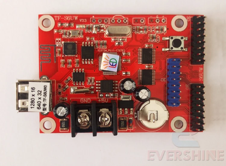 TF S6UW светодиодная карта управления Wi Fi + USB диск одноцветная и двухцветная