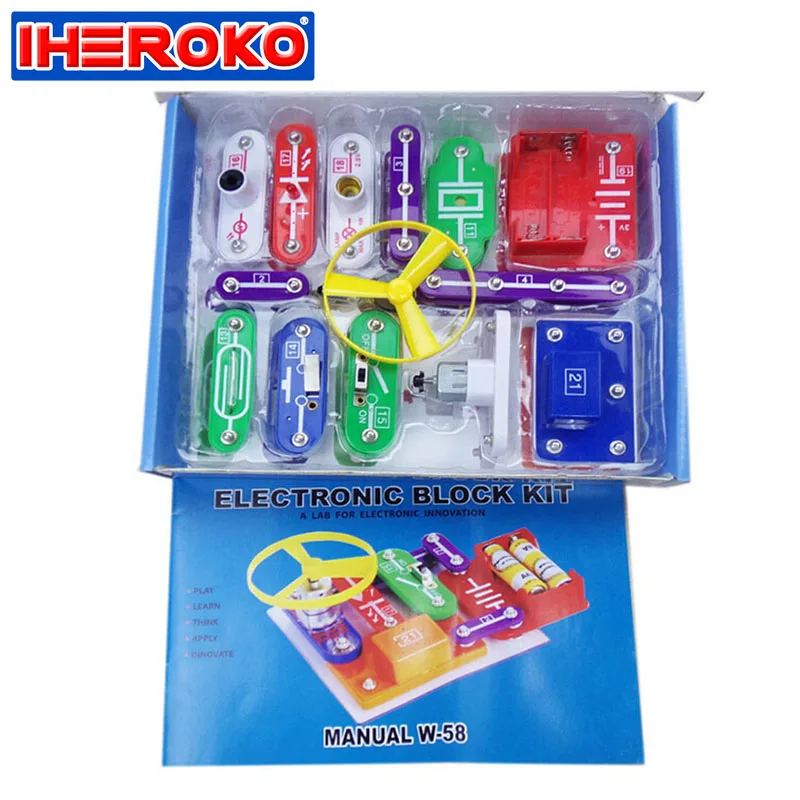 Схема сшивания обучающая игрушка умный электронный комплект замыкания обучения