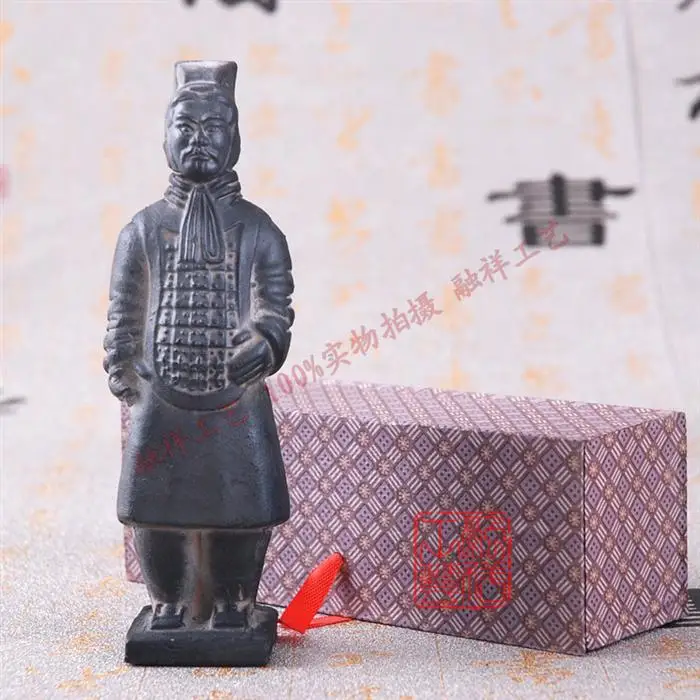 Da Qin терракотовые армейские воины и лошади украшения сувенир ручной работы подарки для заграничных 15 см/5 моделей - Цвет: Model 03