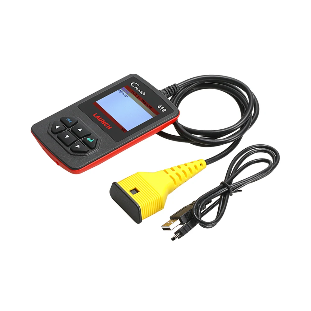 Запуск Creader 419 АВТО OBDII OBD 2 Code Reader Сканер Поддержка жизни бесплатное обновление CRP419