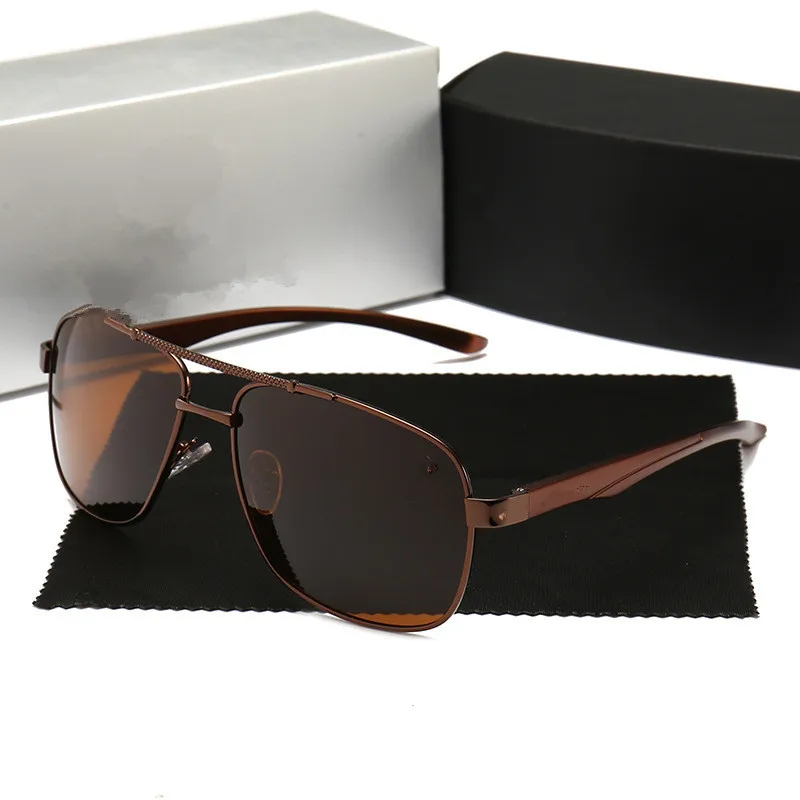 Модные мужские поляризованные солнцезащитные очки бренд Mercedes lentes de sol mujer для