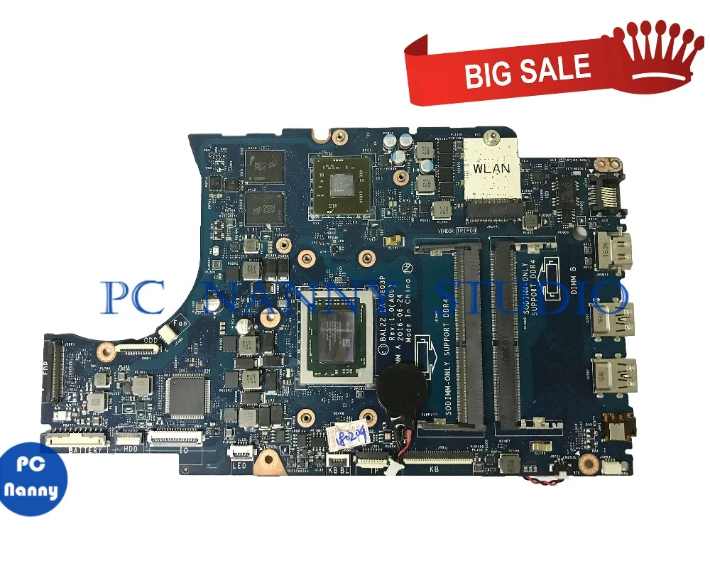 

Материнская плата для ноутбука DELL INSPIRON 15 5565 A10-9600P