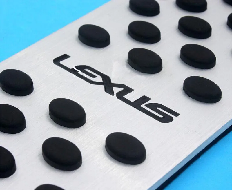 Aluminum AT Rest Foot Pedals Set for LEXUS RX300 RX350 IS200 IS250 IS300 4pcs |