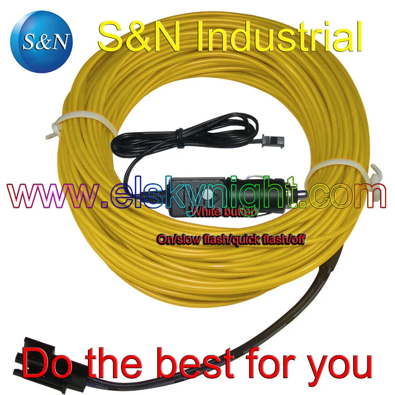 12В разъем для сигар el wire контроллер/драйвер/Инвертор + 3 метра Lemon