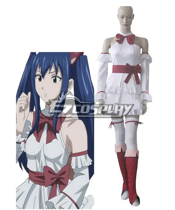 

Fairy Tail Dragon Slayers Wendy Marvell After Seven Years Dress Cosplay Costume E001