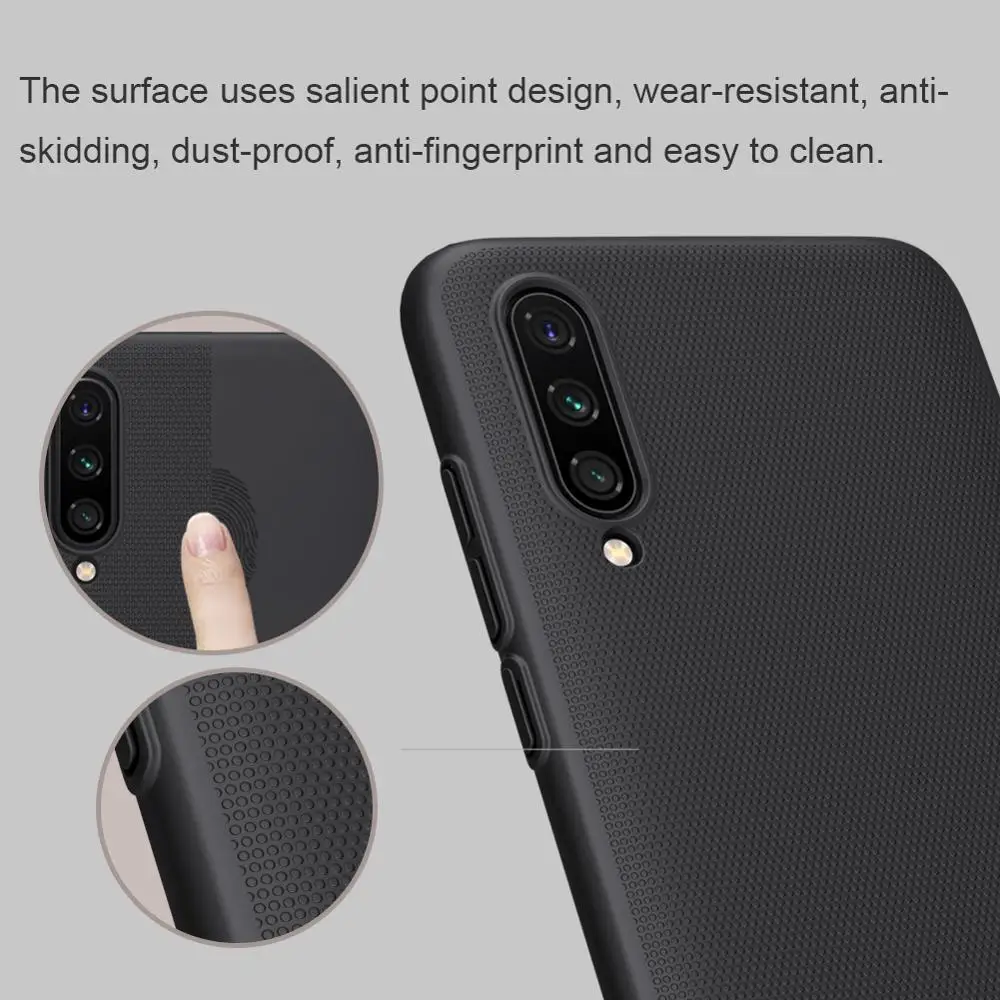 Xiaomi Mi CC9 чехол Nillkin супер матовый защитный жесткий Ультратонкий матовый защитный чехол для телефона Xiaomi Mi CC9 Nilkin