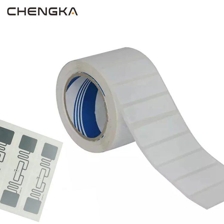 UHF стикер 9662 инкрустация rfid gen2 УВЧ бумажная бирка с чужеродным чипом H3 используется для управления складом