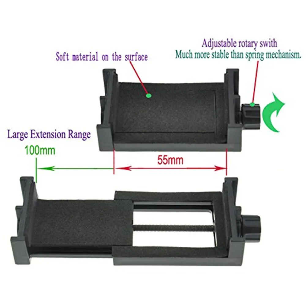 Адаптер штатива для смартфона регулируемая стабильная камера мобильного